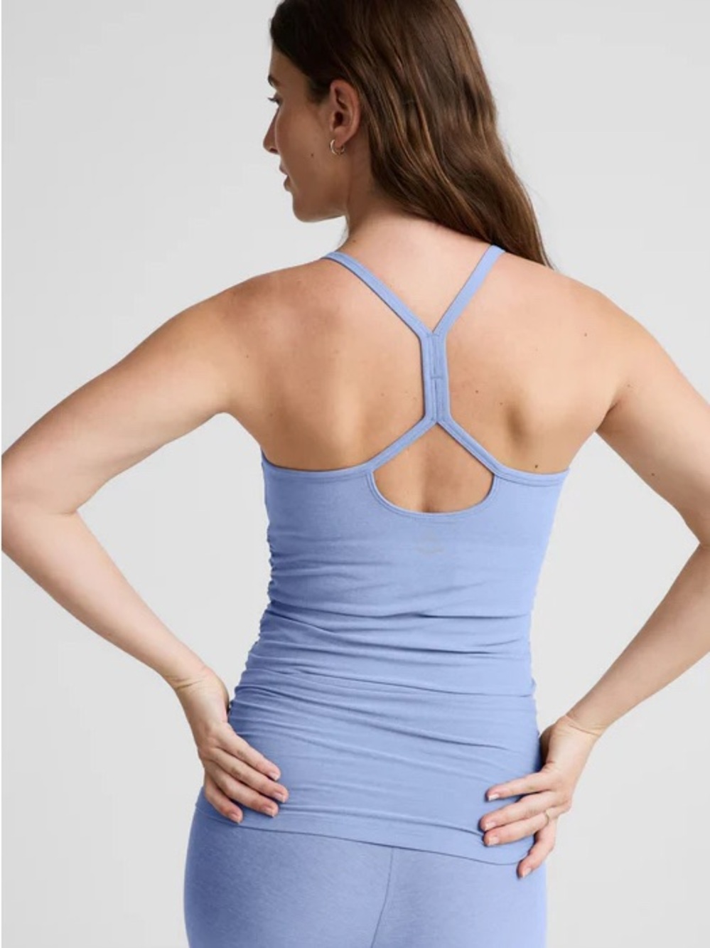 Beyond Yoga Periwinkle Racerback Tank Top